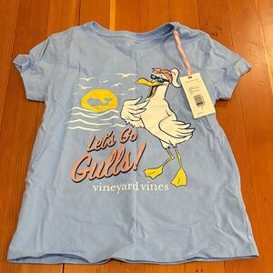 Vineyard Vines Light Blue Seagull Tee